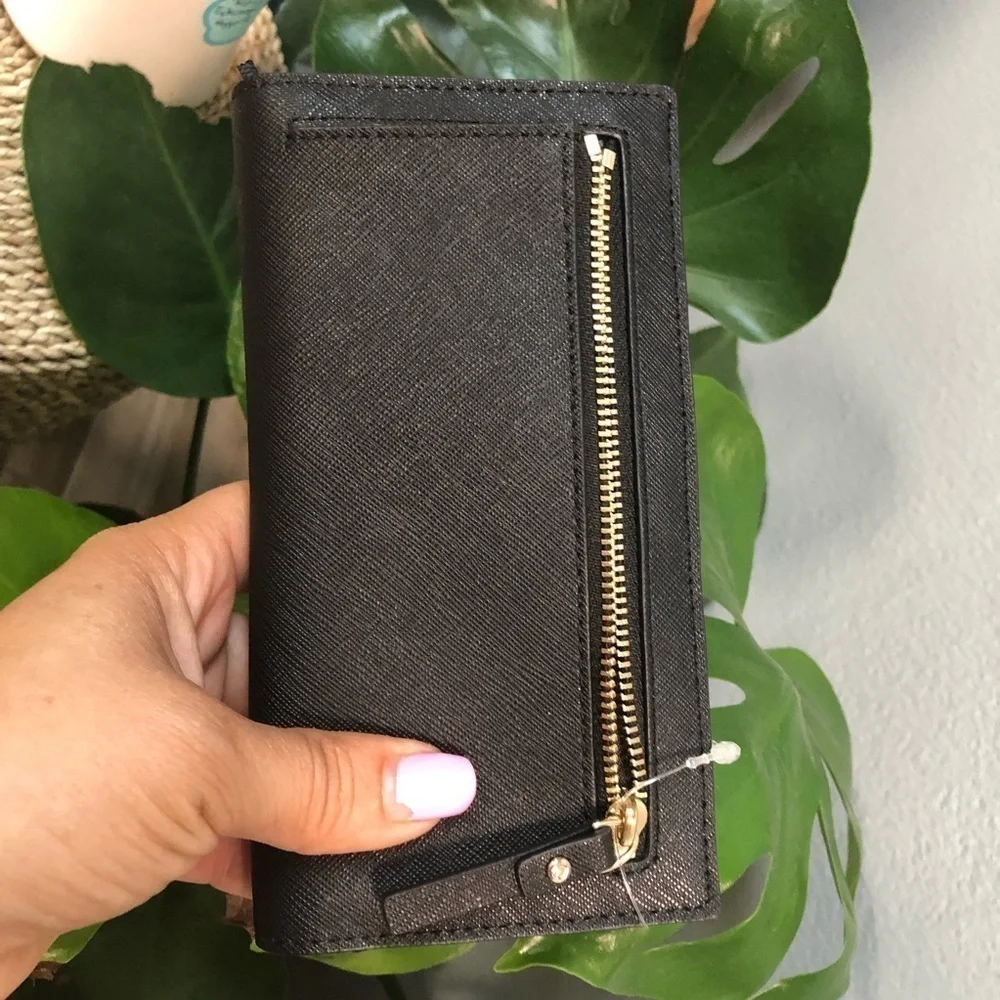 Kate Spade Black Wallet NWT